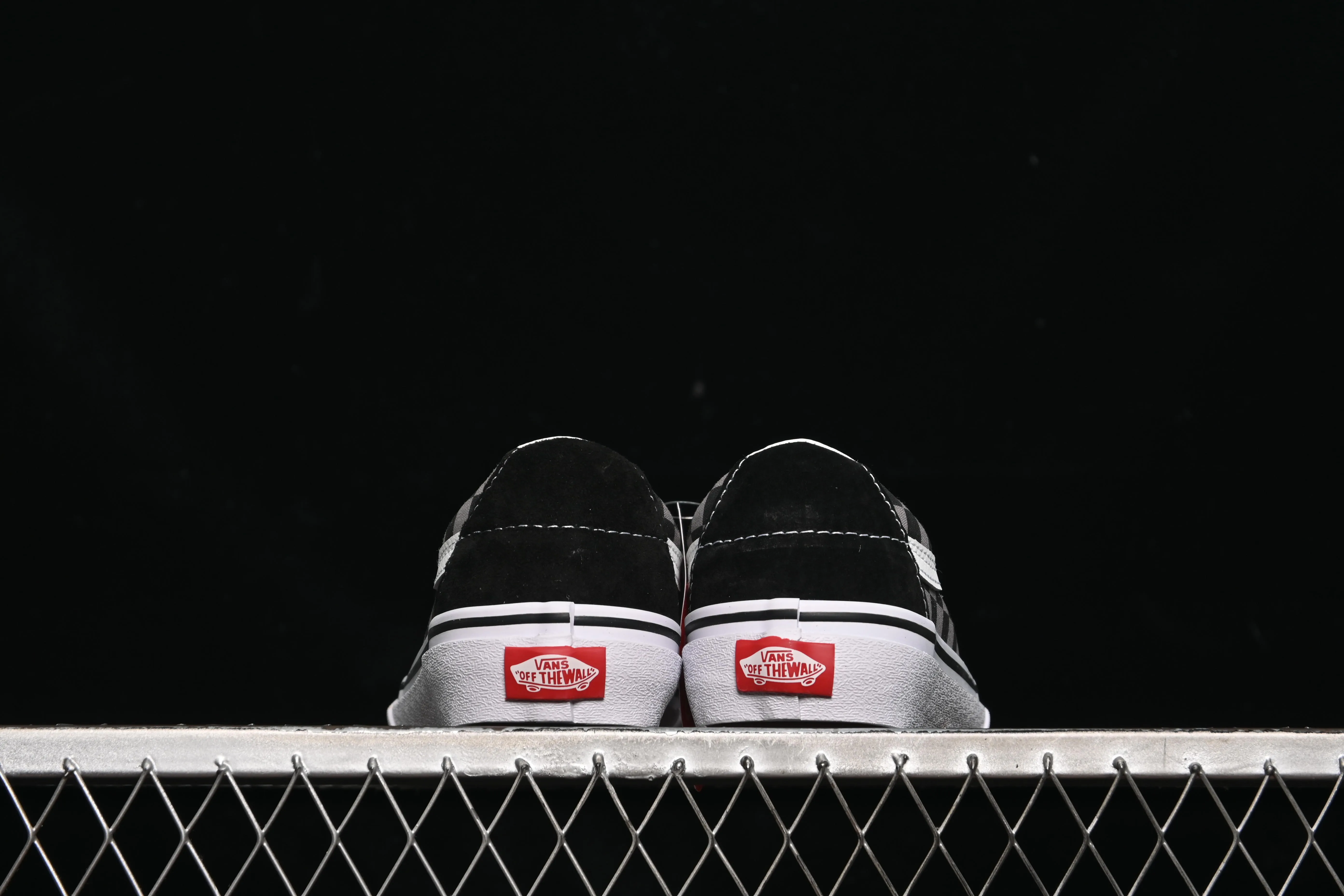 All categories Vans Vans series Vans Low Vans low-top Vans Sk8-Low Vans checkerboard anti-slip casual skateboard shoes VN0006GYBLK